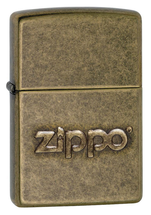 Zippo Lighter Satin Chrome, Auto Two Tone, Playboy Brass Logo