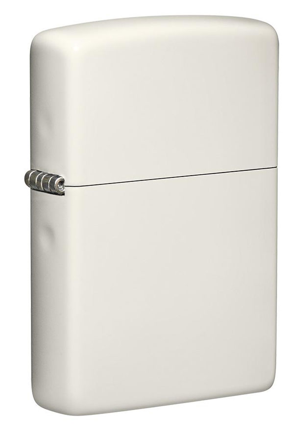 Logo, Windy, Founder :: Zippo Design 1932 Logo White Matte